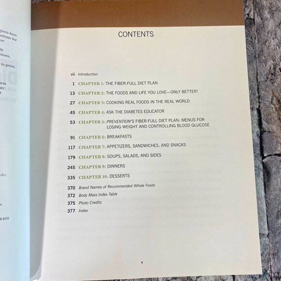 Prevention's Diabetes Diet Cookbook Hardcover Healthy Eating Weight Loss - Picture 5 of 5